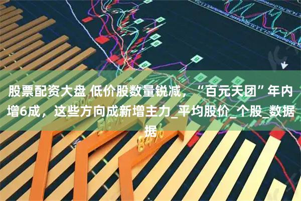 股票配资大盘 低价股数量锐减，“百元天团”年内增6成，这些方向成新增主力_平均股价_个股_数据